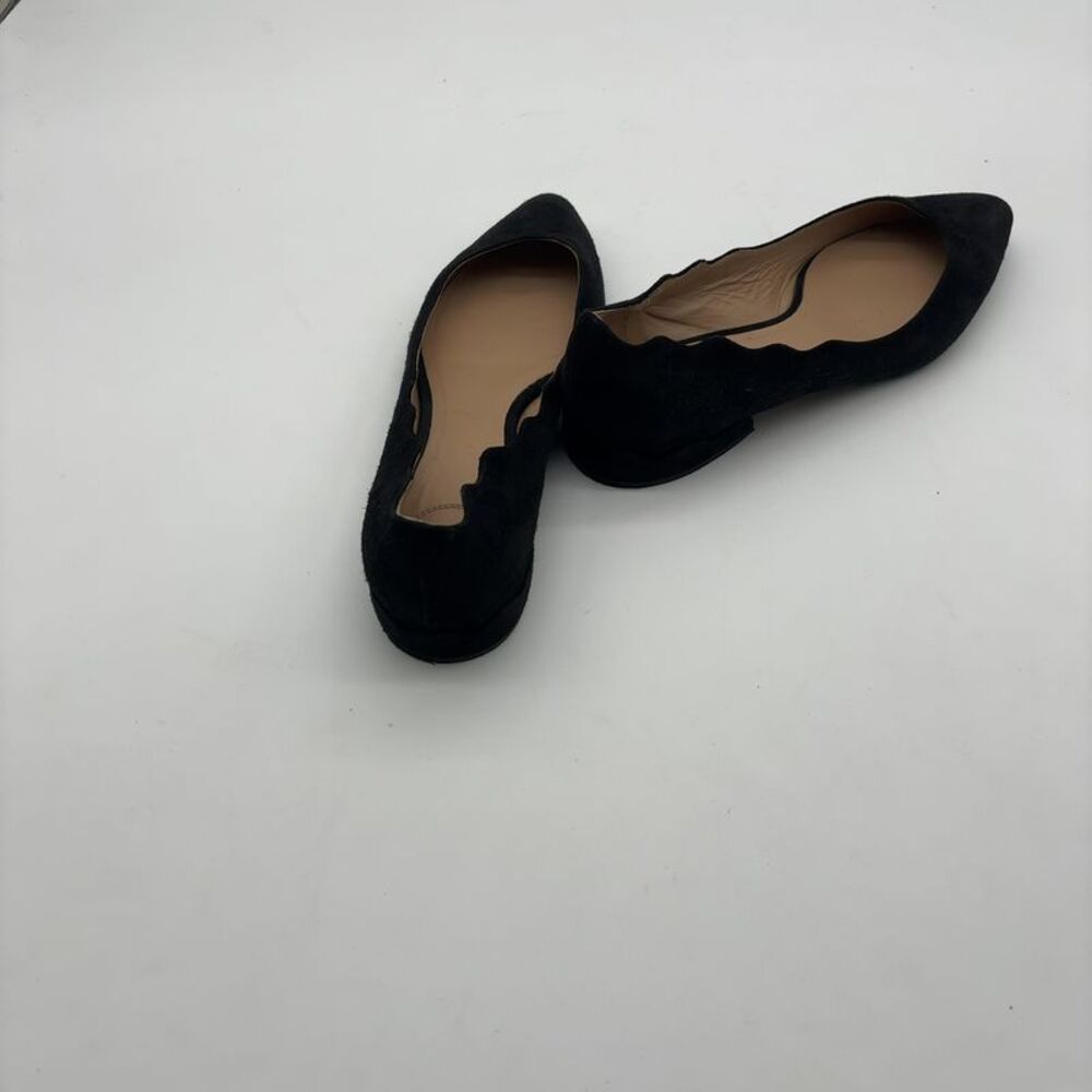 Chloe BLACK SUEDE LOW HEEL SHOES - Picture 3 of 6